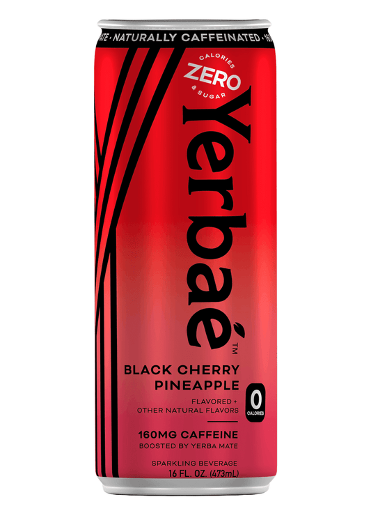 YERBAE Black Cherry Pineapple Sparkling Water