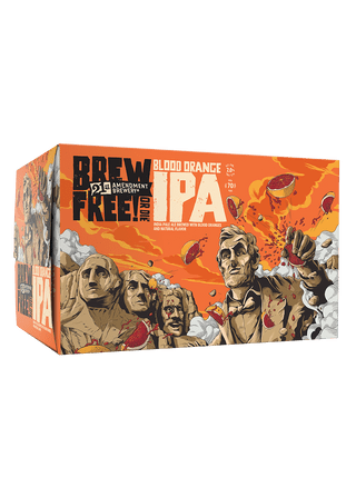 21ST AMENDMENT BREWERY Brew Free Or Die Blood Orange IPA 6 Pack