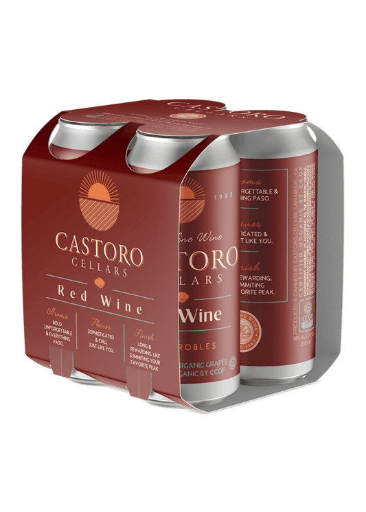 CASTORO CELLARS Paso Robles Red Blend NV 4 Pack