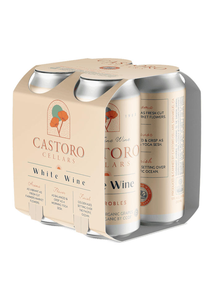CASTORO CELLARS White Blend NV 4 Pack