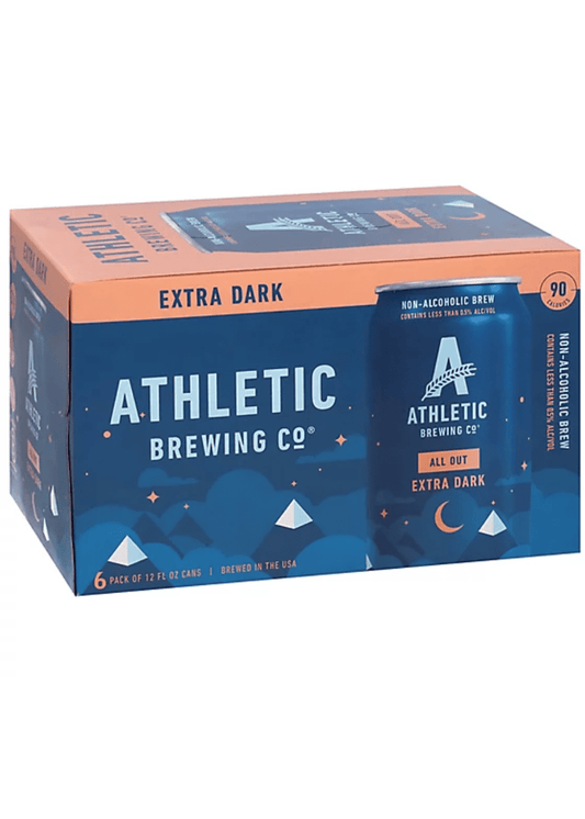 ATHLETIC BREWING CO Non-Alcoholic All Out Stout 6 Pack