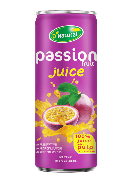 D'NATURAL Passion Fruit Juice With Pulp