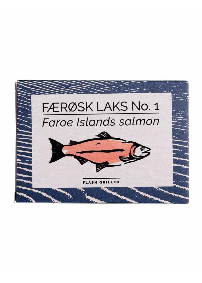 FANGST Faerosk Laks No.1 Faroe Islands Salmon Flash Grilled