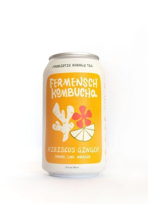 FERMENSCH KOMBUCHA Hibiscus Ginger