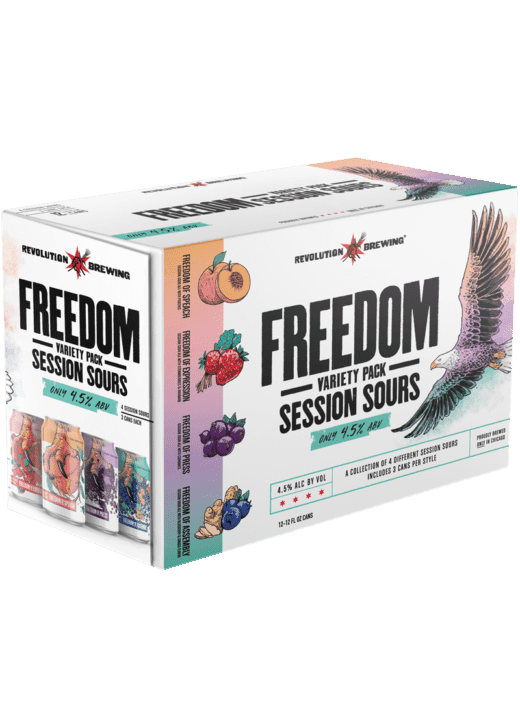 REVOLUTION BREWING Session Sours Variety Pack 6pk