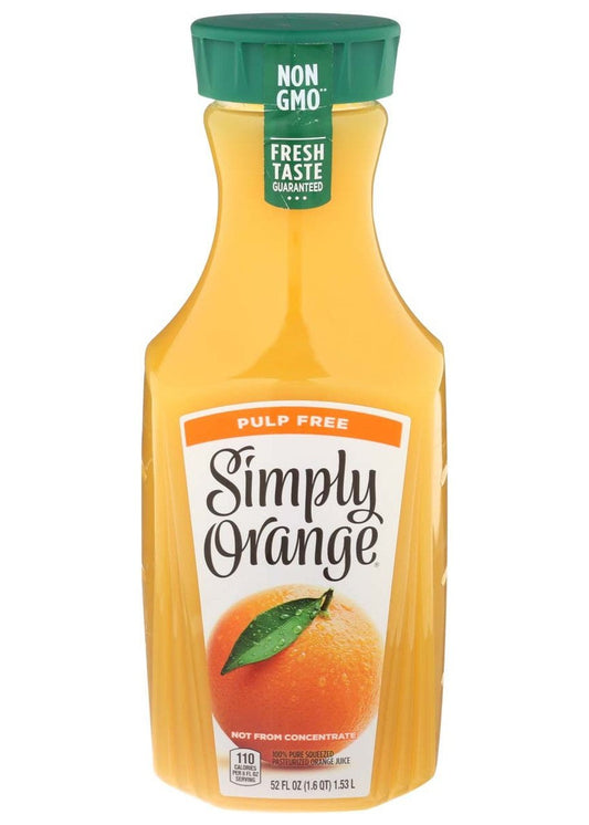 SIMPLY Orange Juice Pulp-Free 52oz