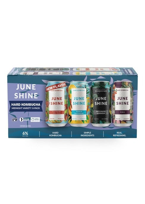 JUNESHINE Hard Kombucha Core Variety Pack