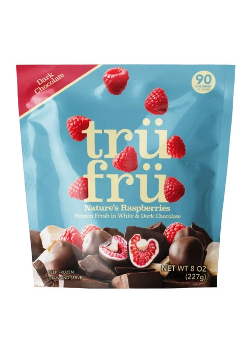 TRU FRU Nature's Dark & White Chocolate Raspberries