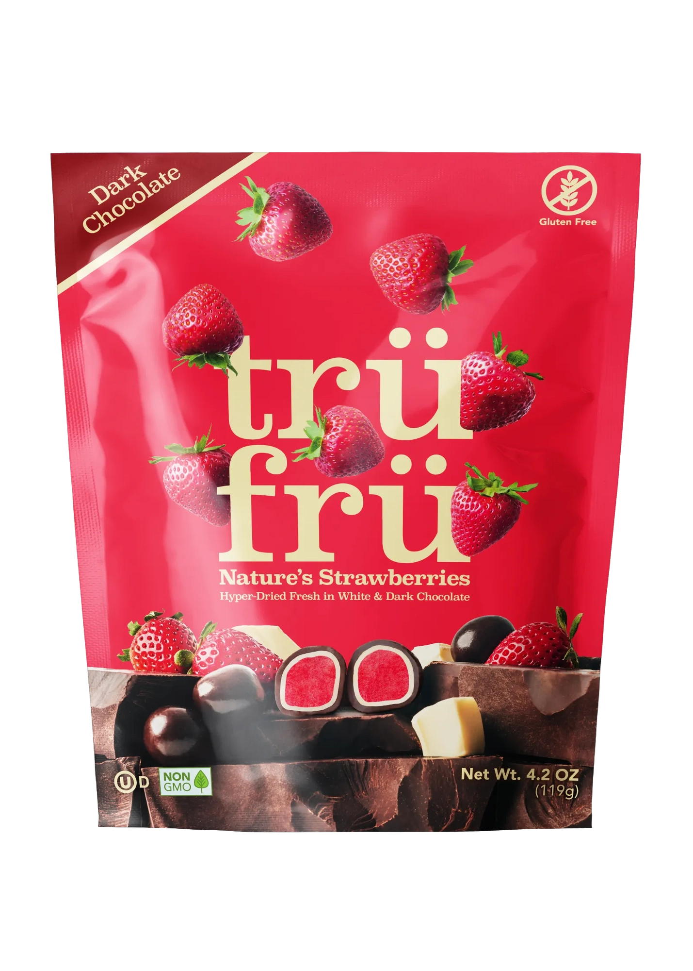 TRU FRU Nature's Dark Chocolate Strawberries