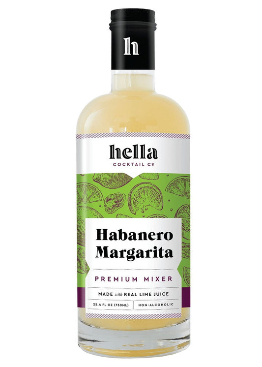 HELLA COCKTAIL CO. Habanero Margarita Margarita Premium Mixer