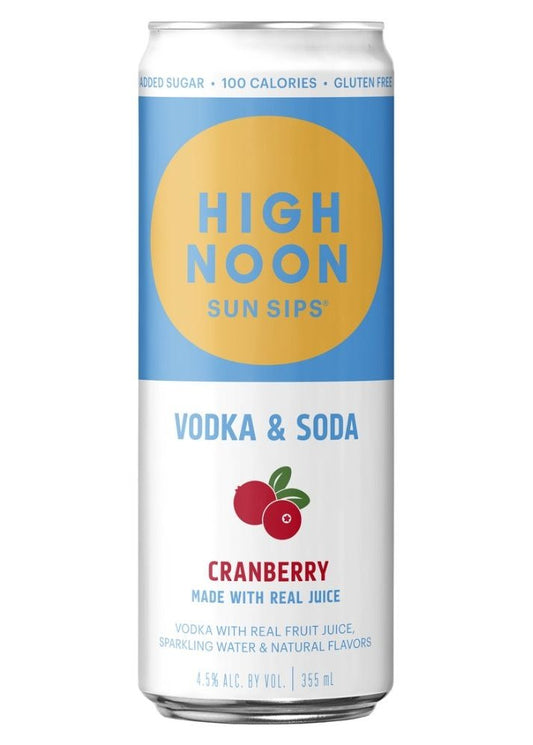 HIGH NOON Cranberry Vodka & Soda