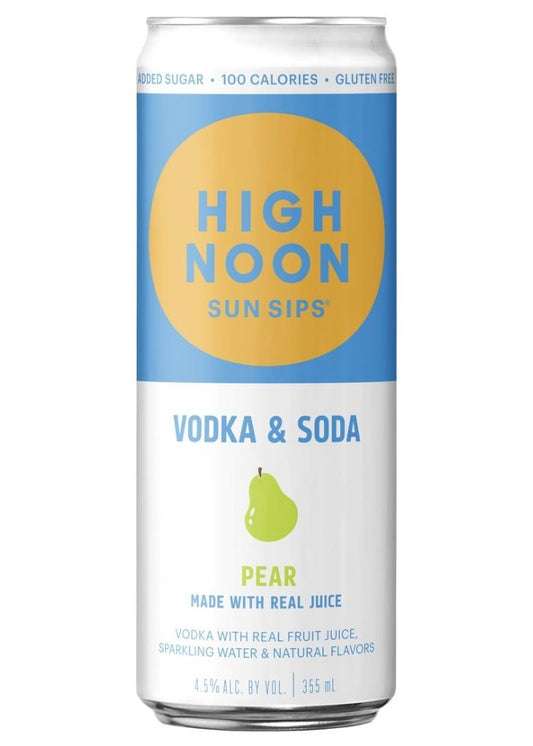 HIGH NOON Pear Vodka & Soda
