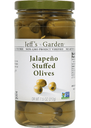 JEFF'S GARDEN Jalapeño Stuffed Olives