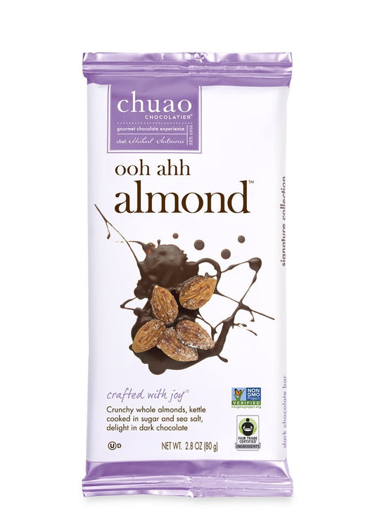 CHAUAO CHOCOLATIER Ooh Ahh Almond Chocolate Bar