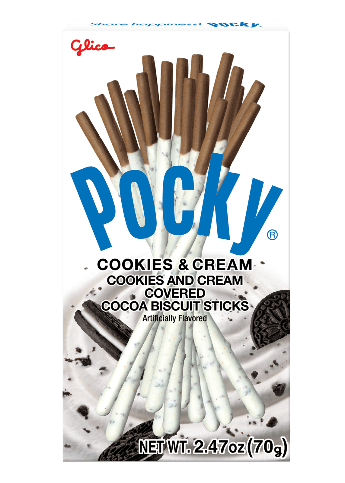 GLICO Pocky Cookies & Cream