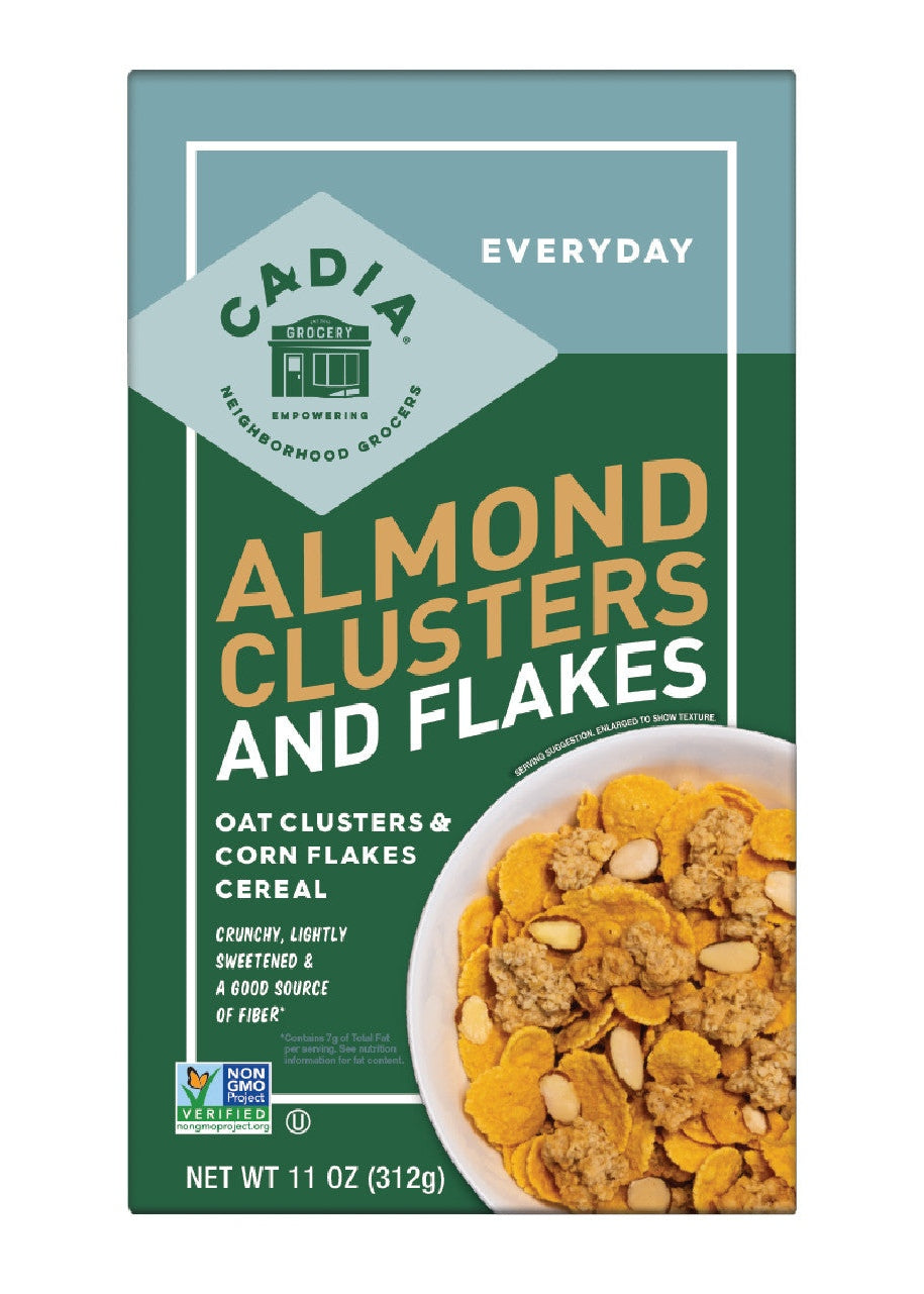 CADIA Almond Clusters & Flakes Cereal
