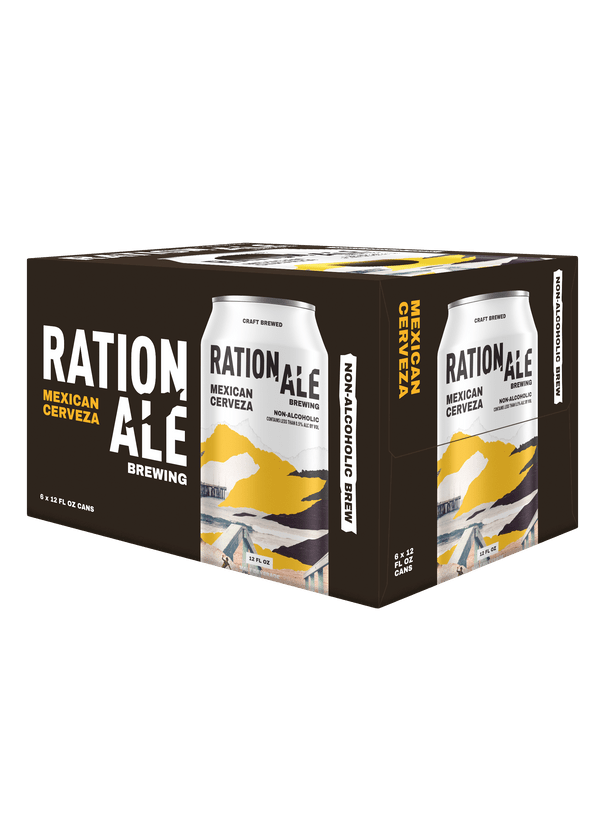 RATIONALE Non-Alcoholic Mexican Cerveza 6 Pack