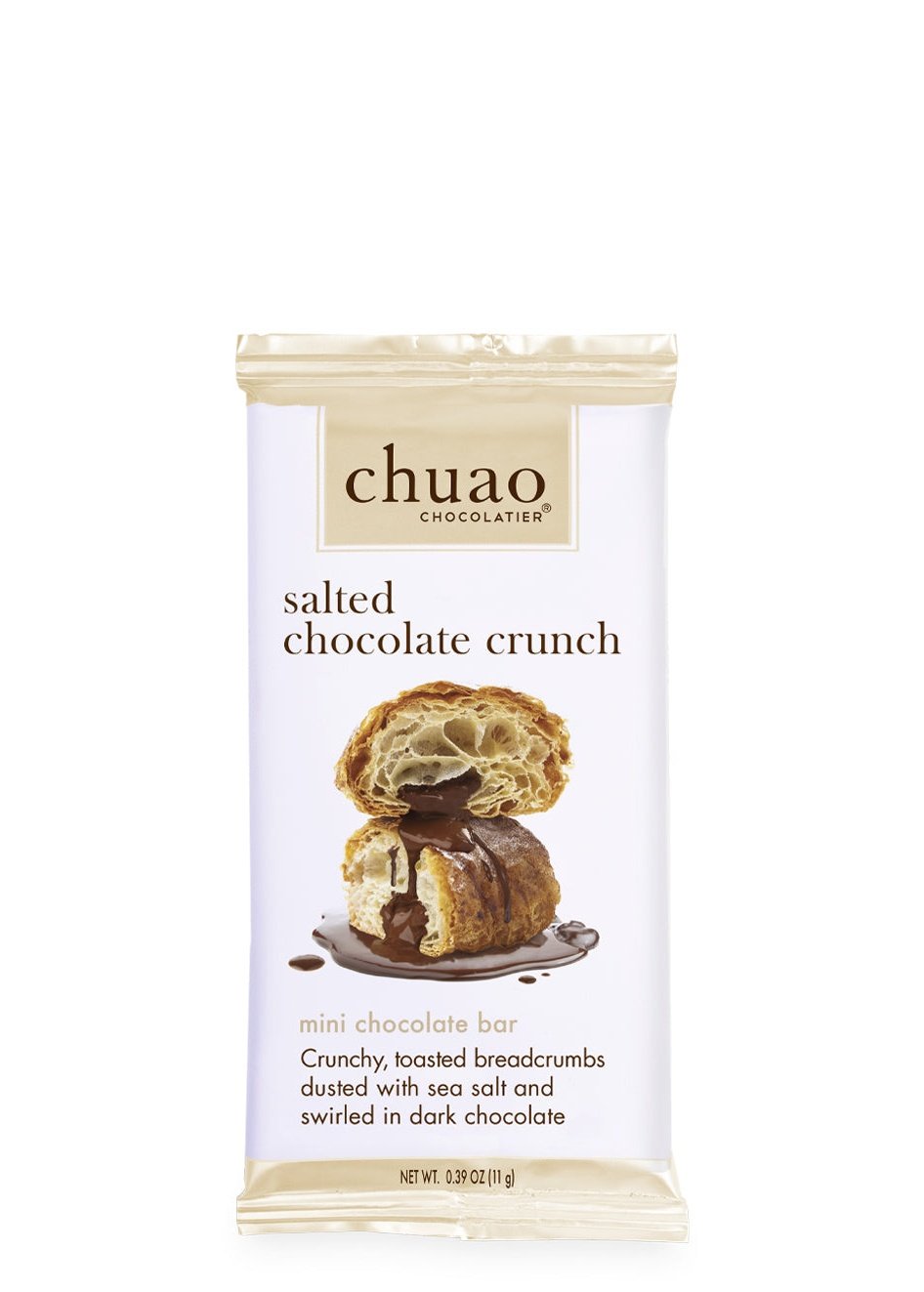 CHAUAO CHOCOLATIER Salted Chocolate Crunch Mini Bar
