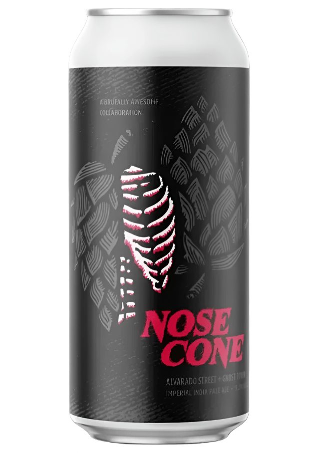 ALVARADO STREET Ghost Town Nose Cone Imperial IPA