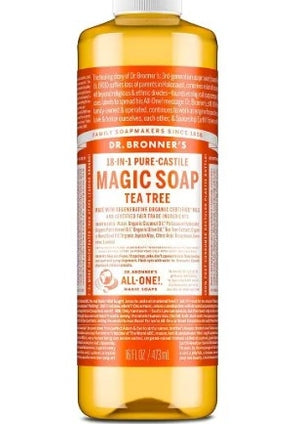 DR. BRONNER Tea Tree Pure Castille Soap 16 oz (Copy)