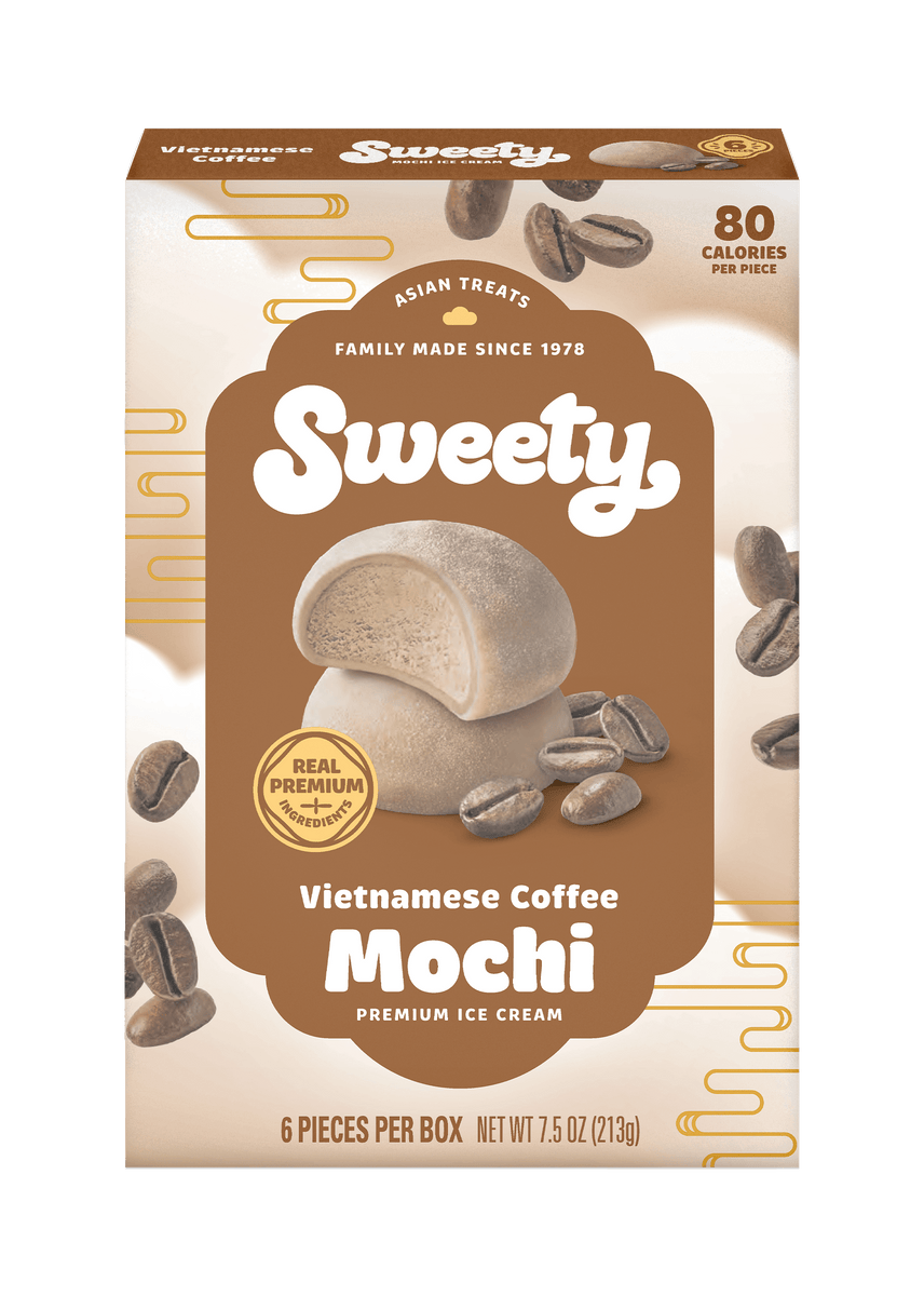 SWEETY Vietnamese Coffee Mochi Ice Cream