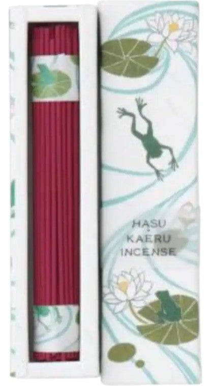 Kousaido Hyakuraku-Kou Lotus Frog Organic 40 Incense