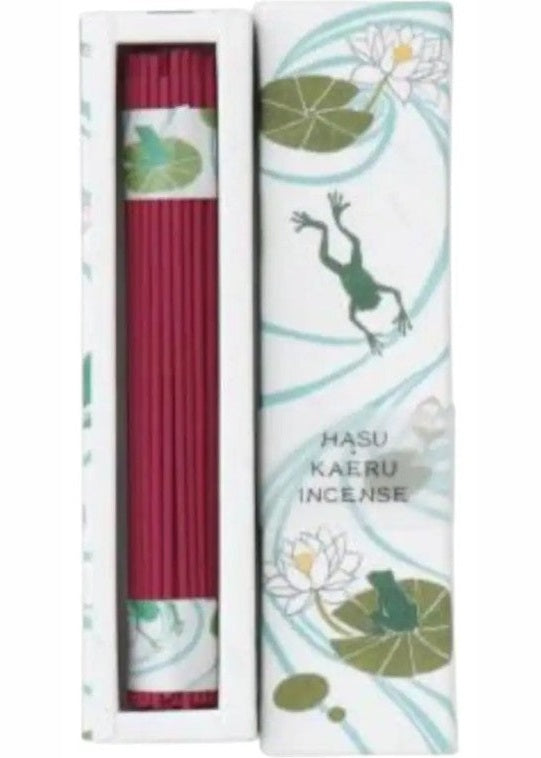 Kousaido Hyakuraku-Kou Lotus Frog Organic 40 Incense
