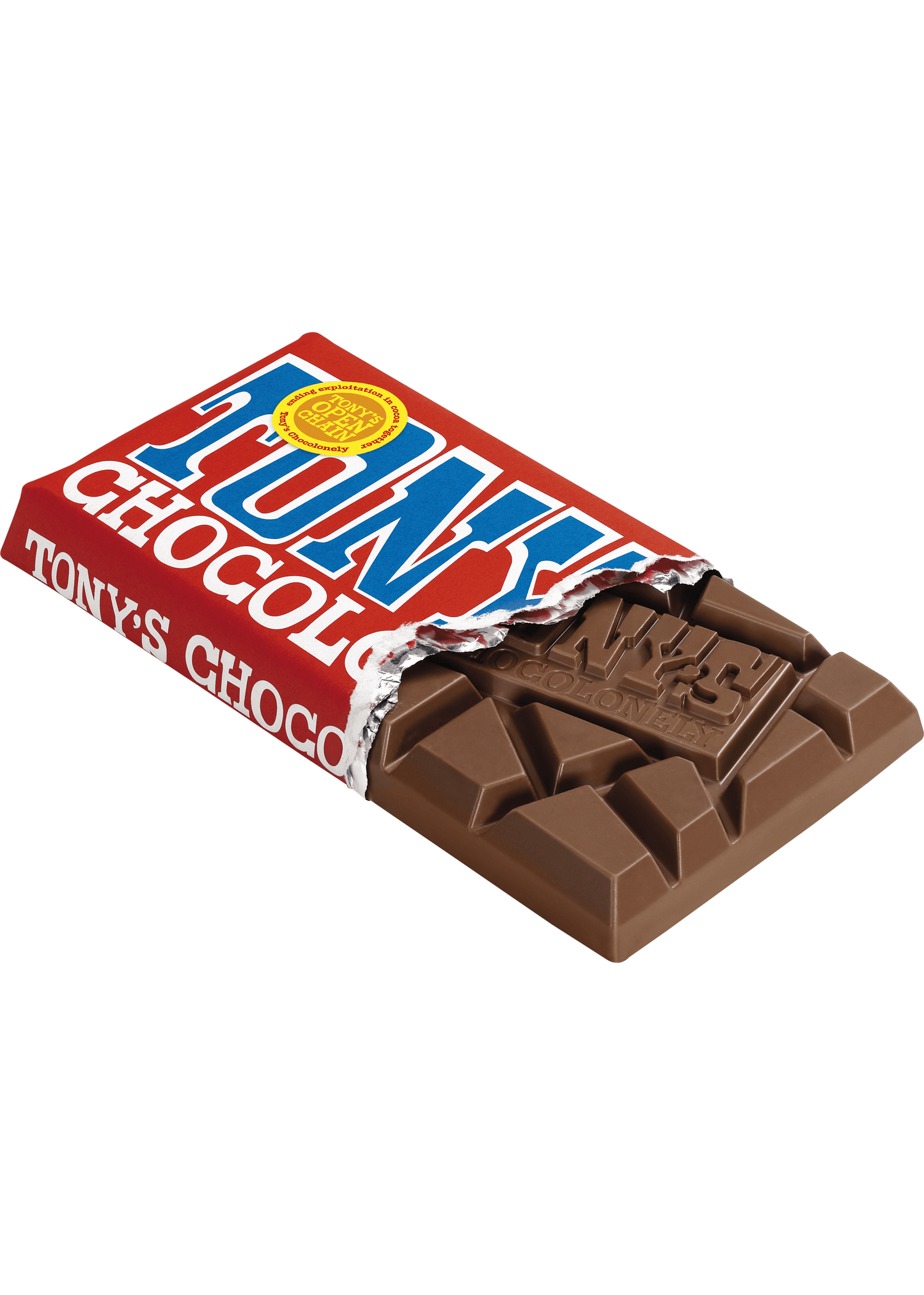 TONY'S CHOCOLONELY 32% Milk Chocolate Bar