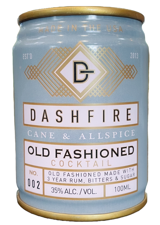 DASHFIRE Cane & Allspice Old Fashioned Cocktail 100ml