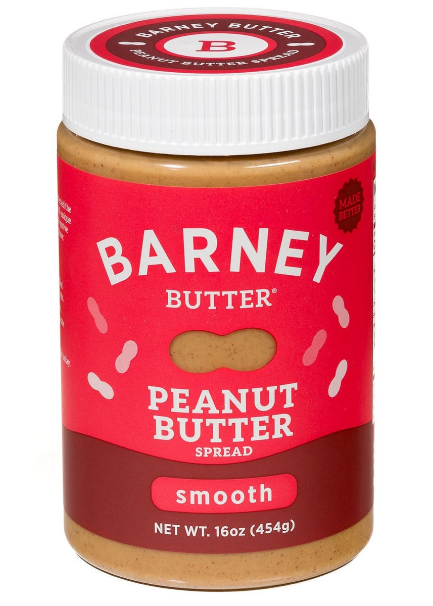 BARNEY BUTTER Smooth Original Peanut Butter