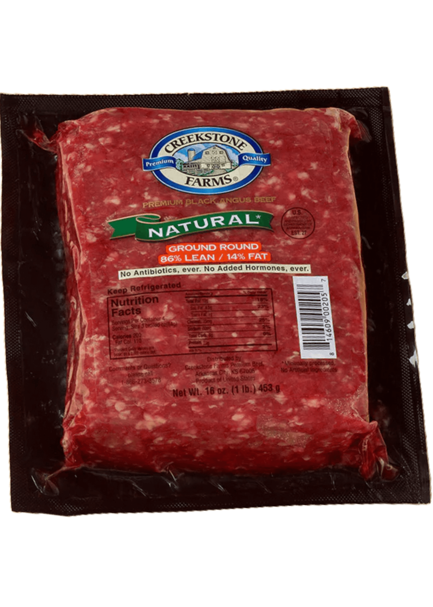 CREEKSTONE FARMS 86/14 Ground Brick Angus Natural
