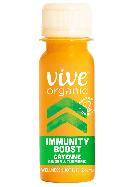 VIVE ORGANIC Immunity Boost Ginger Shot With Ceyanne