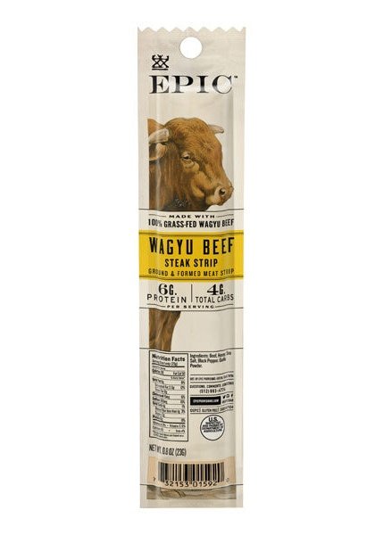 EPIC Wagyu Steak Beef Snack Strip