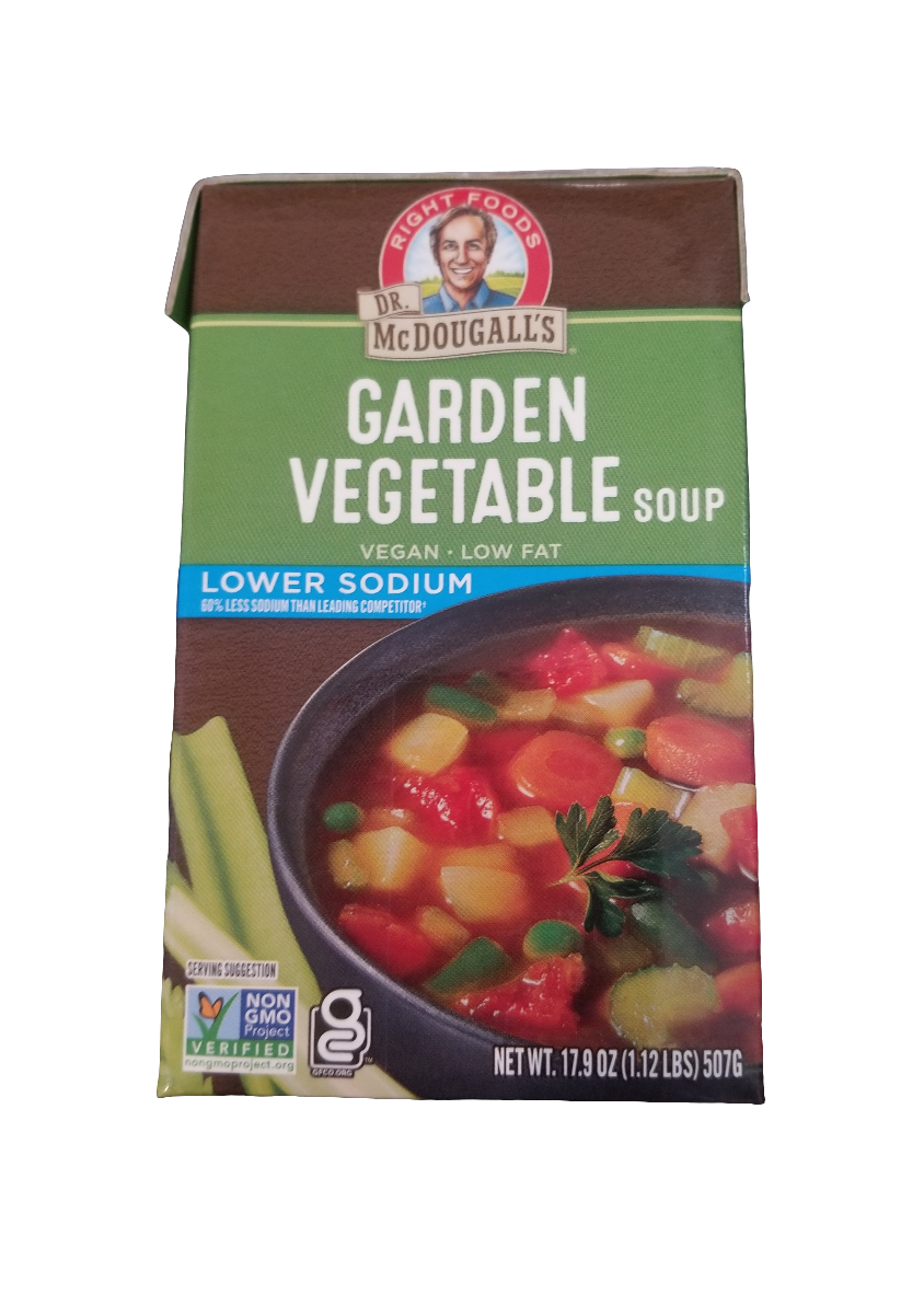 Dr.McDOUGALLS Soup Light Sodium Garden Vegetable