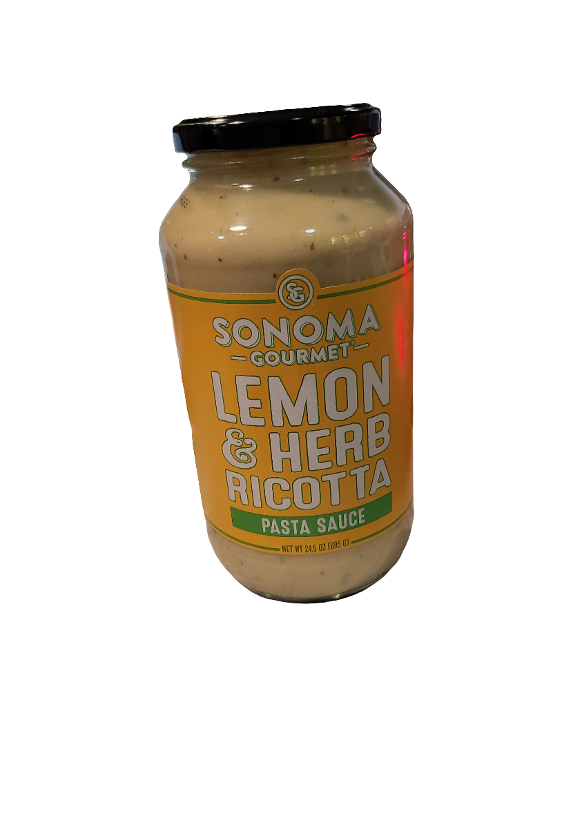 SONOMA GOURMET Lemon &Herb Ricotta Pasta Sauce