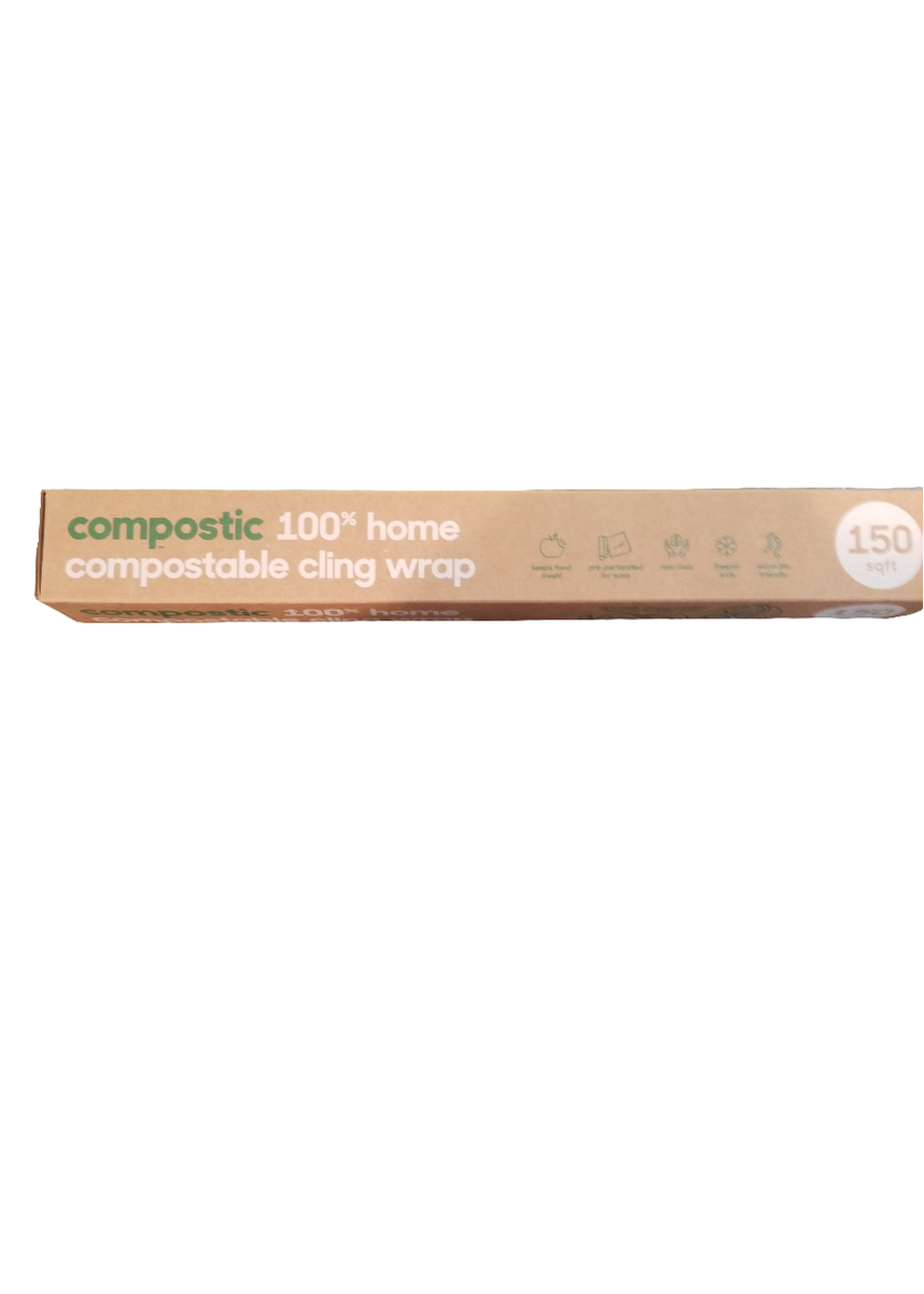 COMPOSTIC 100%Home Compostable Cling Wrap
