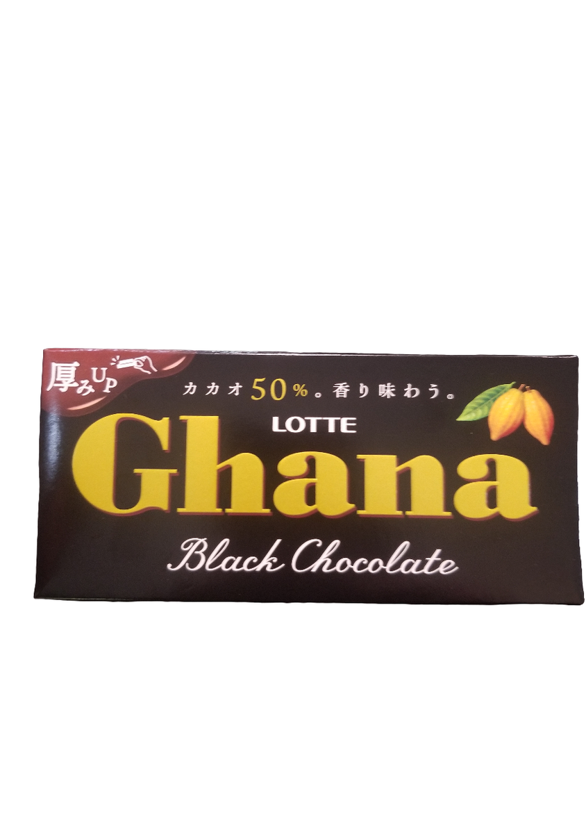 LOTTE Ghana Black Chocolate