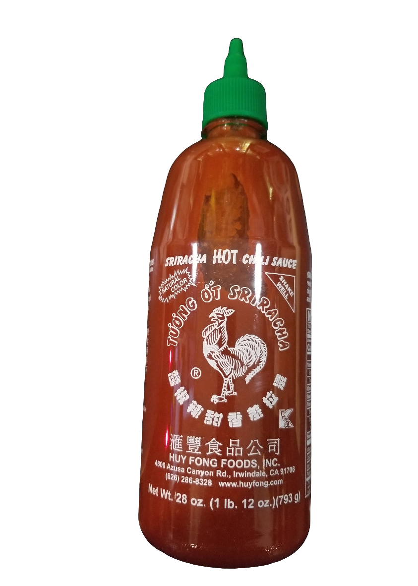 HUY-FONG FOODS SRIRACHA Hot Chili Sauce 28oz