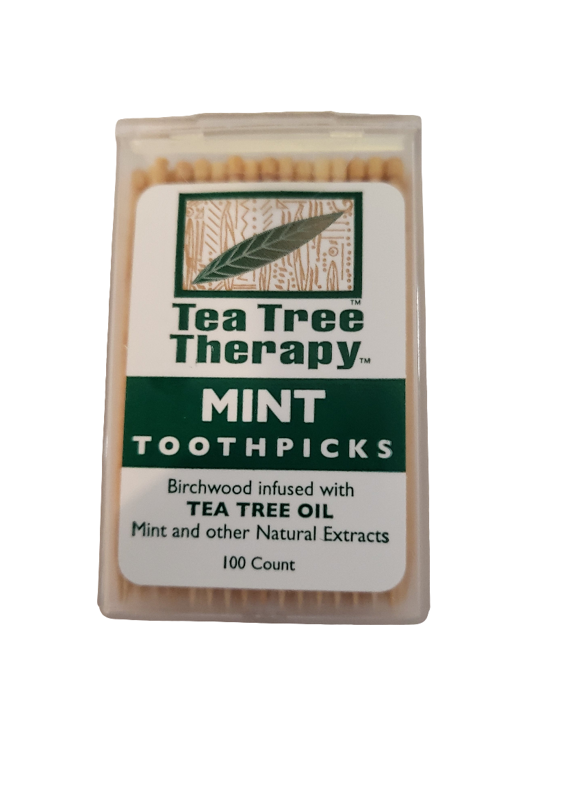 TEA TREE THERAPY Mint Toothpicks