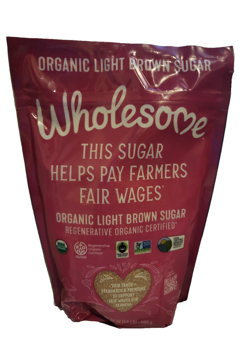 WHOLESOME Organic Light Brown Sugar