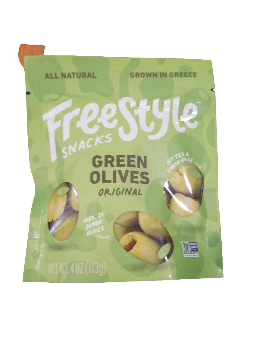 FREE STYLE SNACKS Green Olives Original