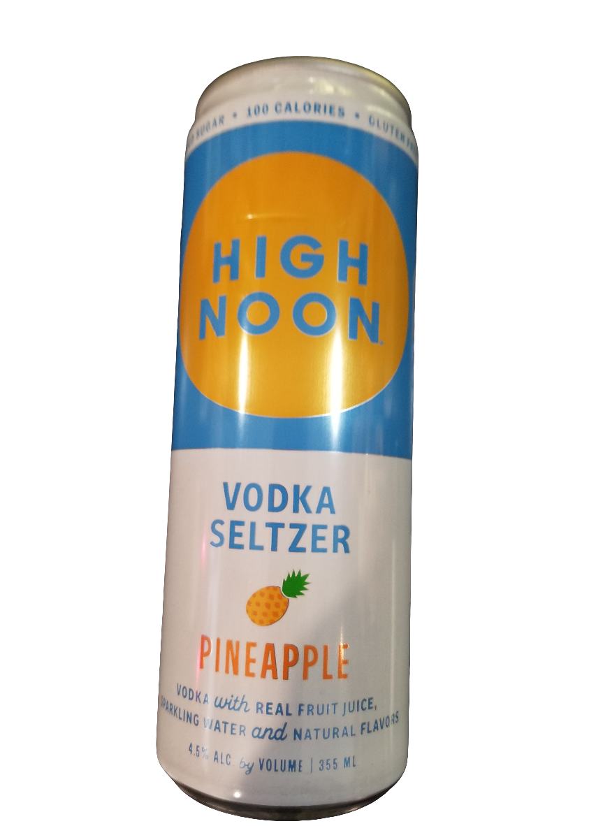 HIGH NOON pineapple Vodka Seltzer