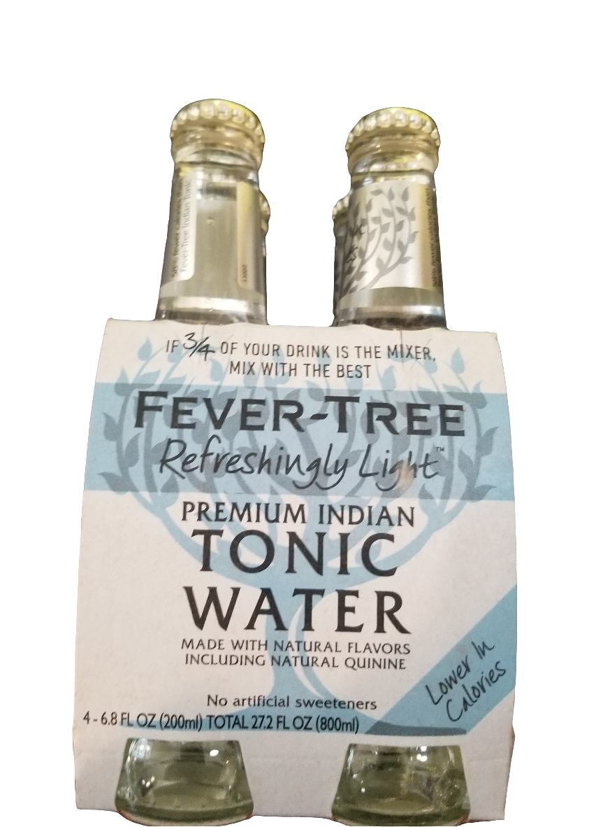 FEVER TREE refreshing light premium Indian to tonic water 4 pac