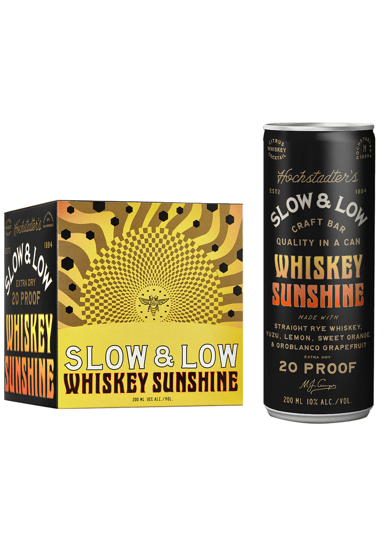 HOCHSTADTER'S Slow & Low Whiskey Sunshine 4 Pack