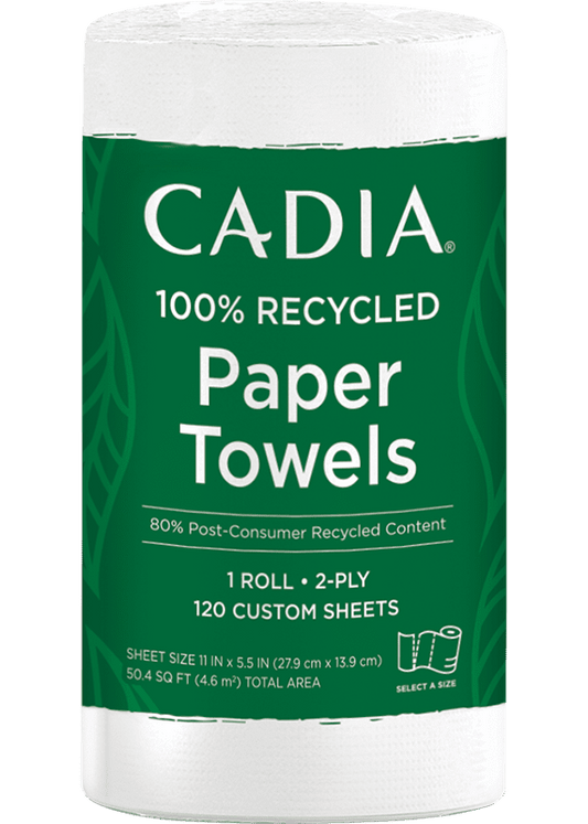 CADIA 100% Recycled Paper Towel Roll