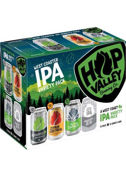HOP VALLEY West Coaster IPA Variety Pack
