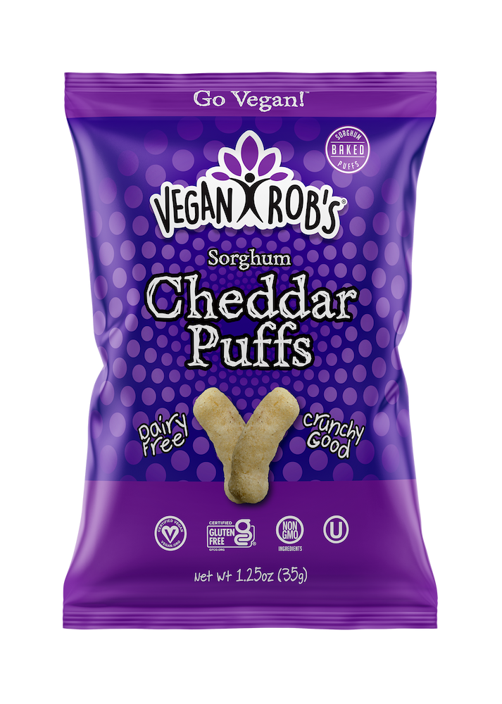 VEGAN ROB'S Dairy Free Cheddar Puffs