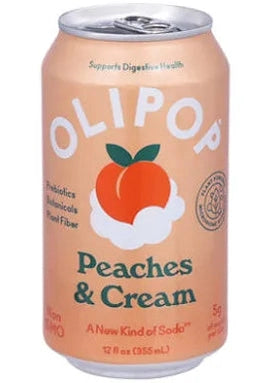 OLIPOP Peaches & Cream