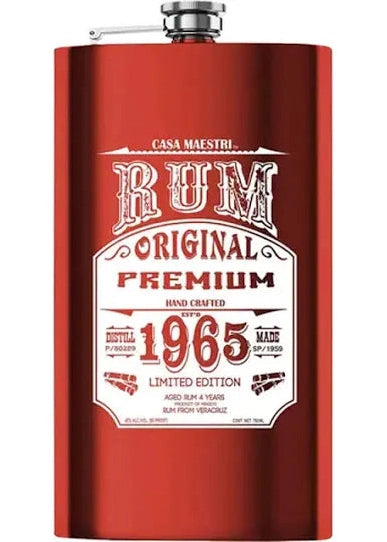 CASA MAESTRI Gold Rum Flask