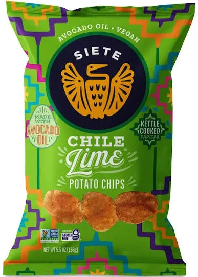 SIETE Chili Lime Potato Chips